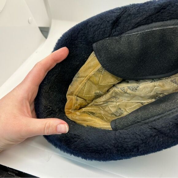 Stetson vintage union made gentlemans Tyrolean hat, Alpine style hat. Ear flaps